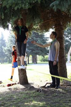 Sportnap 2014 - Slackline